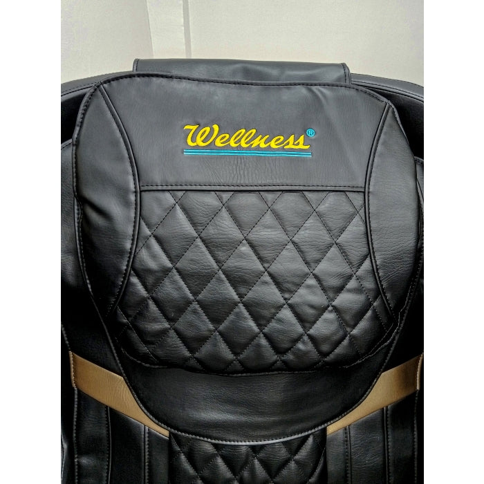 BLACK PU Zero Gravity Full Body Massage Chair w/ Heater and Bluetooth Music