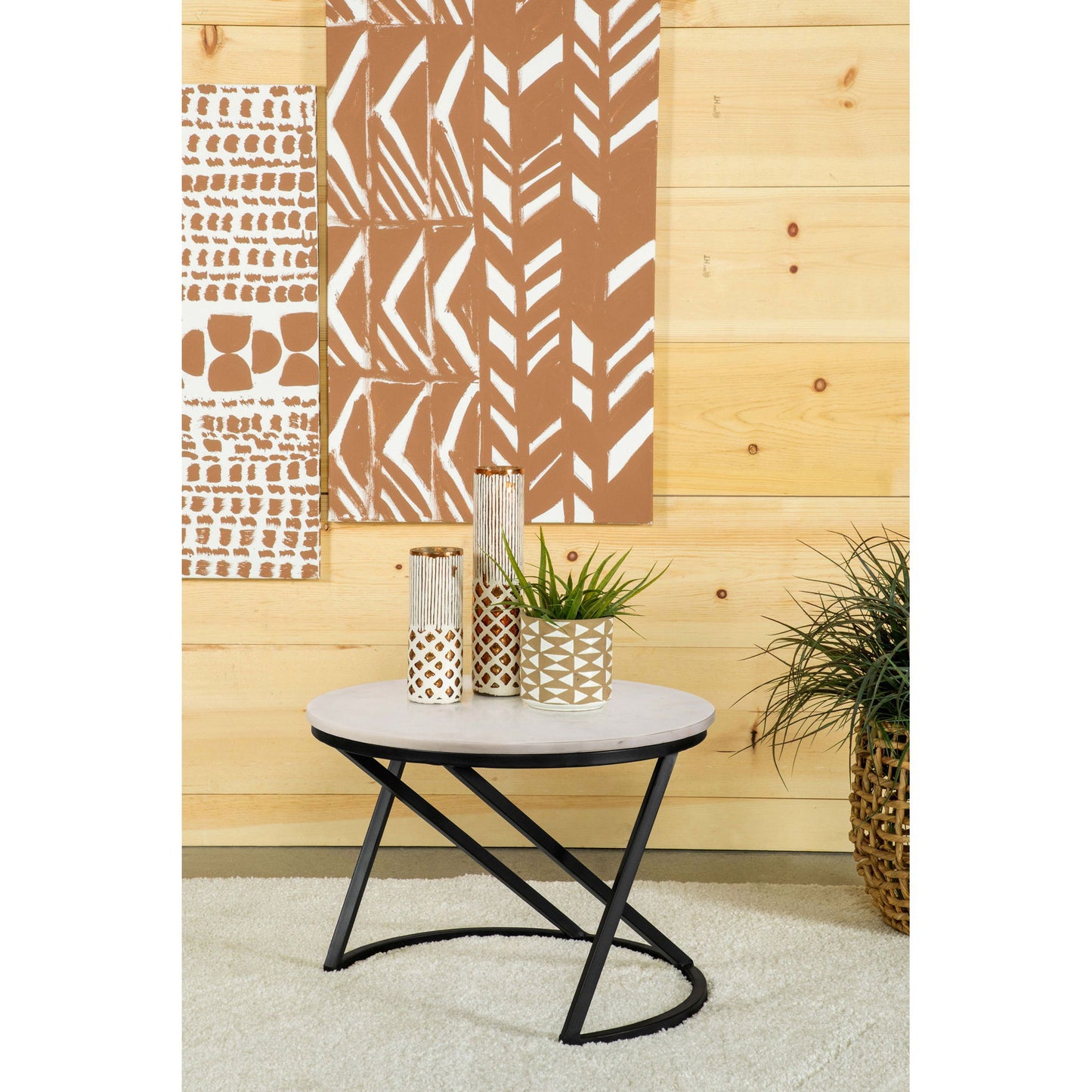 Wilmington - Round Coffee Table - White