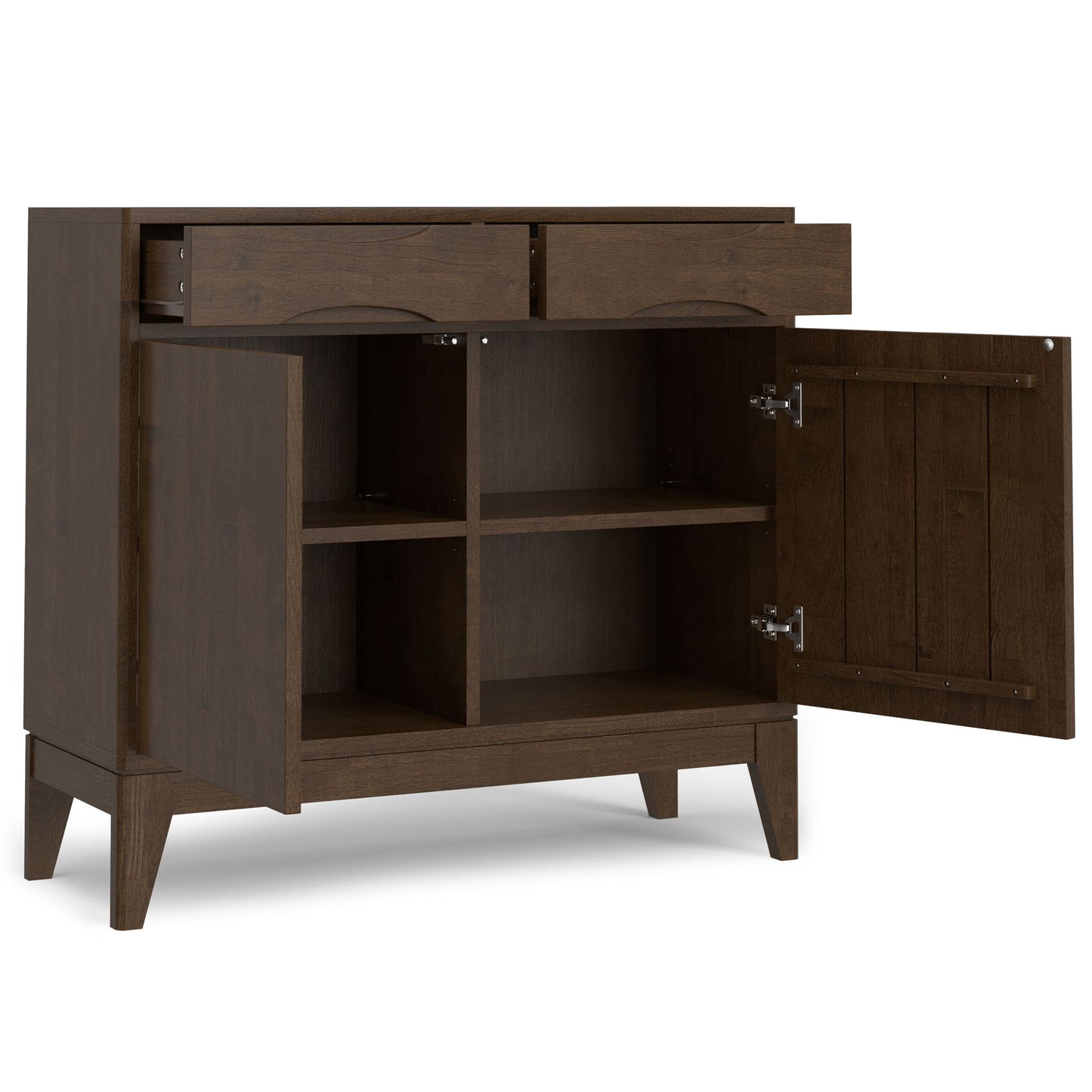 Harper - Entryway Storage Cabinet - Walnut Brown