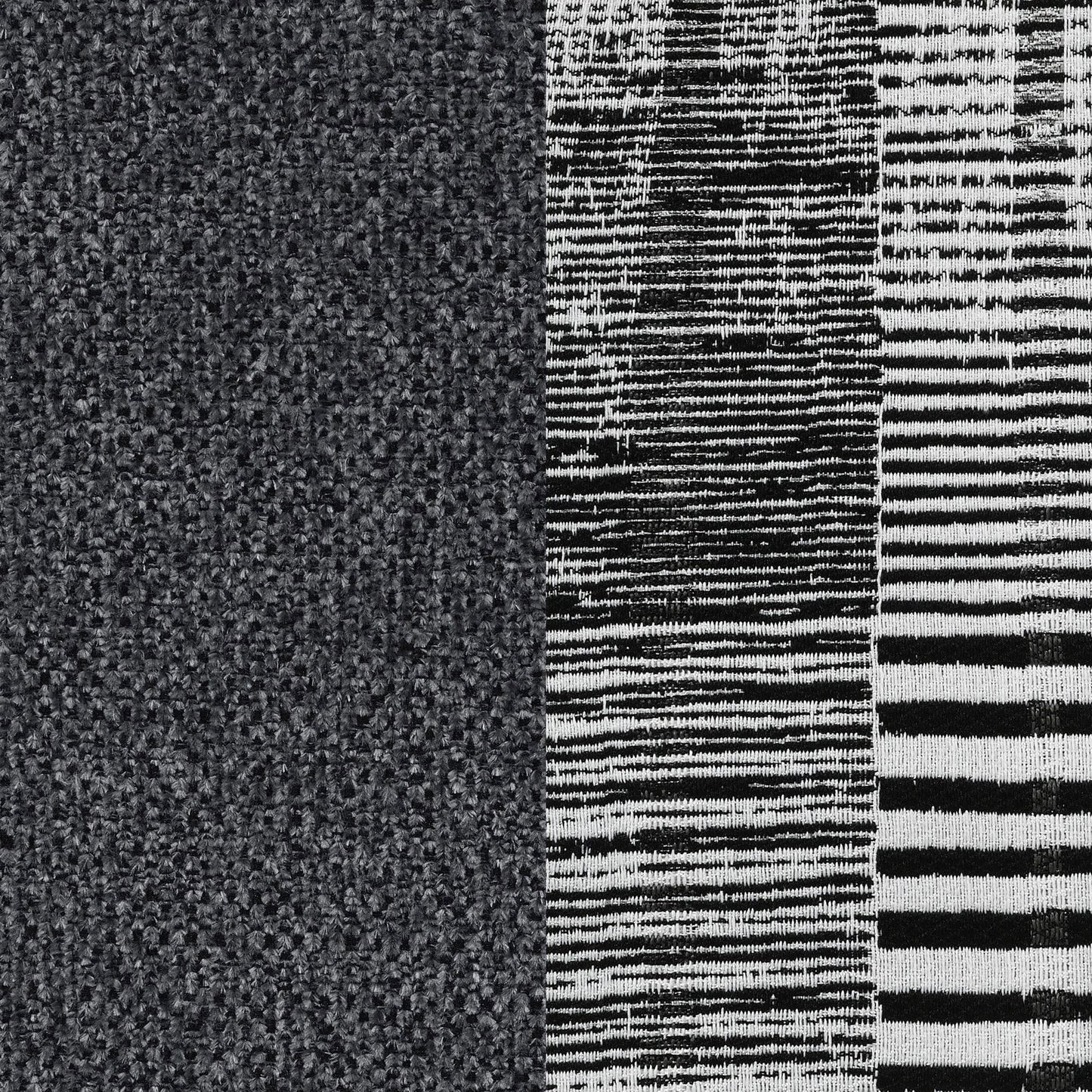 Johnston - Cushion Back Sectional With Pillows Elegant Upholstered Seating - Dark Gray