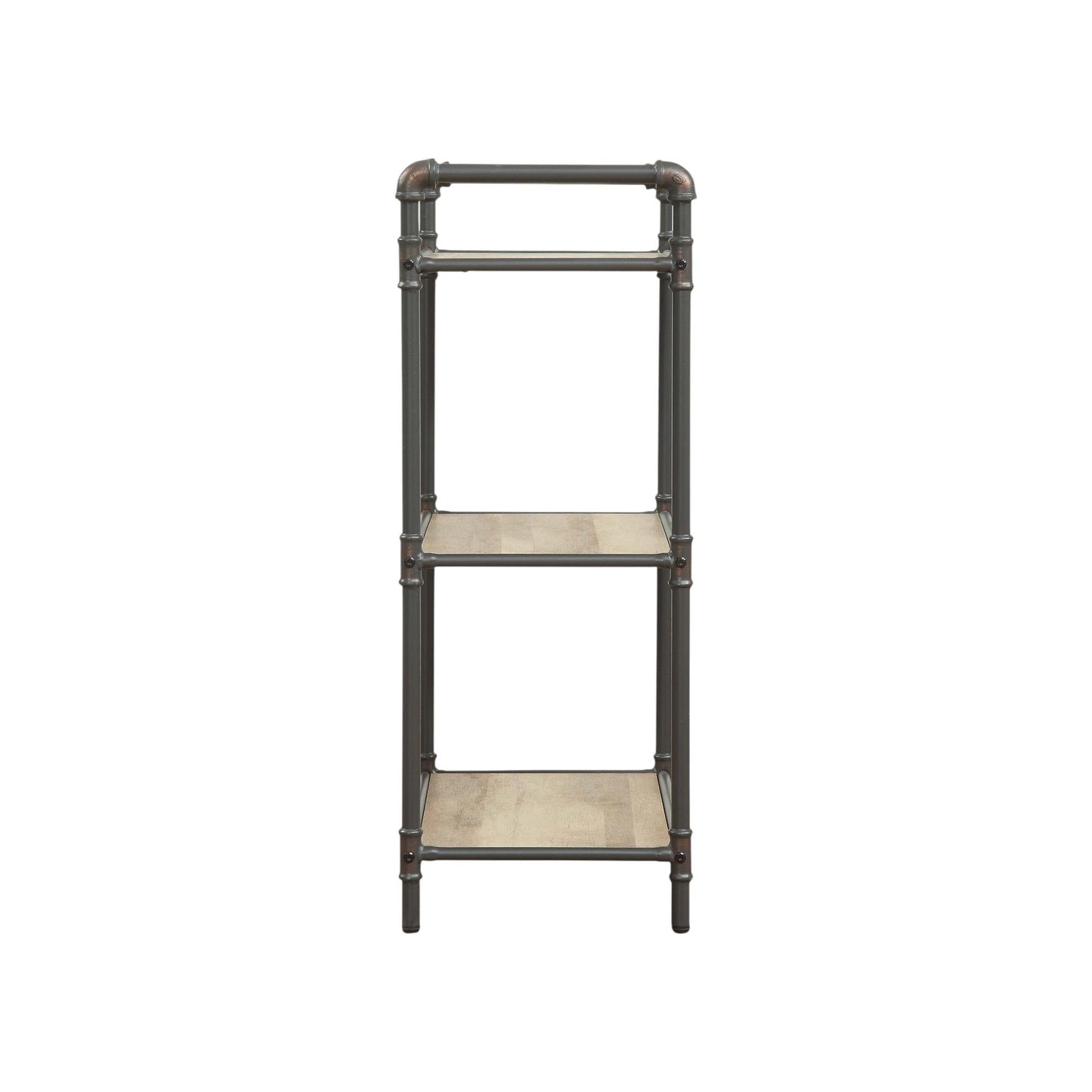 Itzel - Antique Bookshelf - Gray / Oak