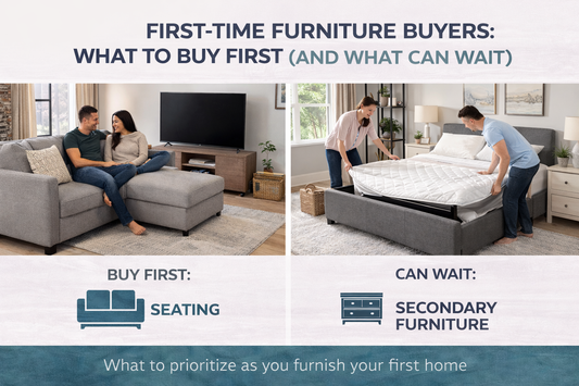 First-Time Furniture Buyers: What to Buy First (and What Can Wait)