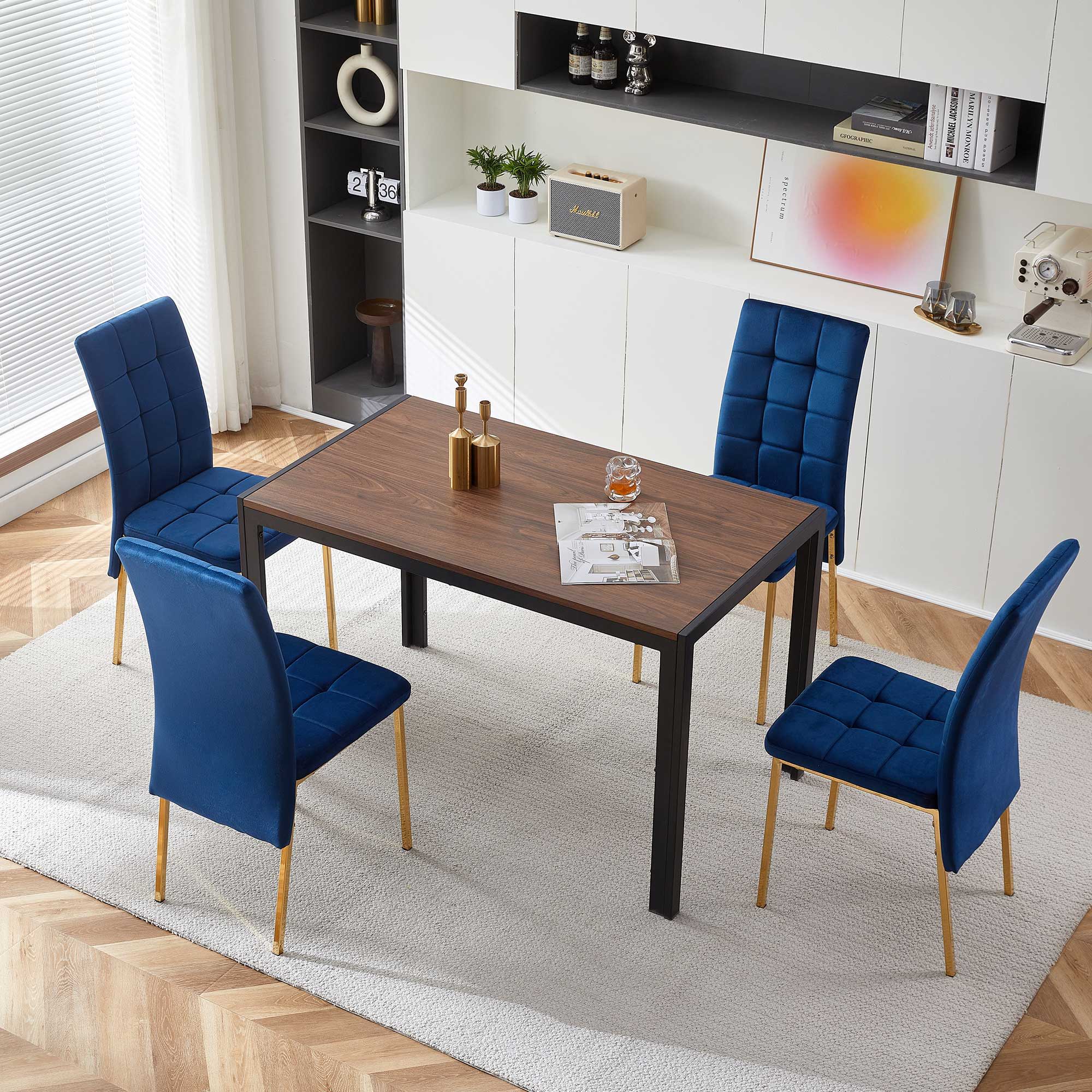 High Back Nordic Dining Chair Modern Chair With Color Legs