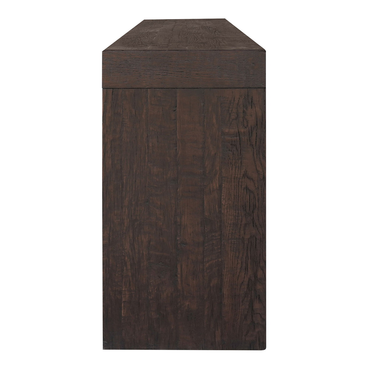 Evander - Console Table - Rustic Brown