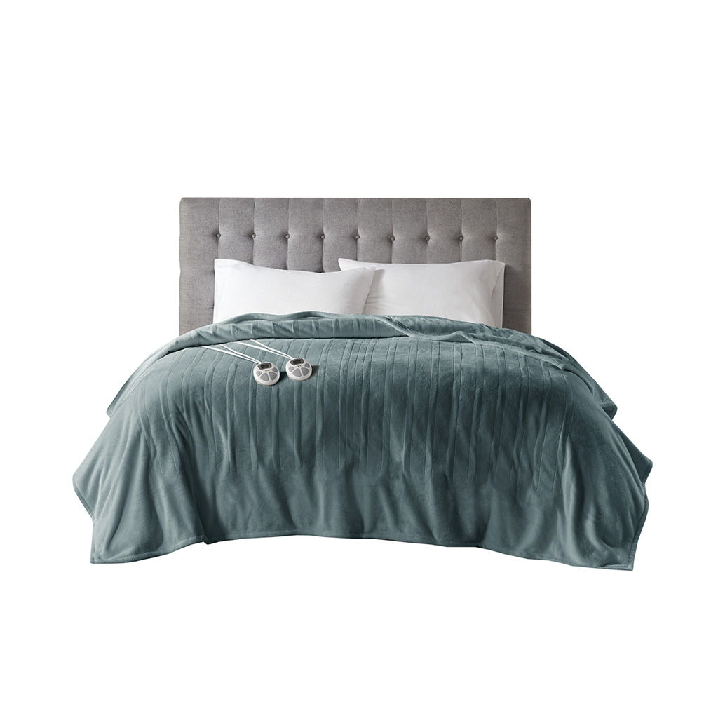 Queen Heated Blanket - Teal