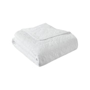 Quebec - Oversized Quilted Throw - White