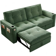 2 In 1 Convertible Sofa Bed For Living Rooms