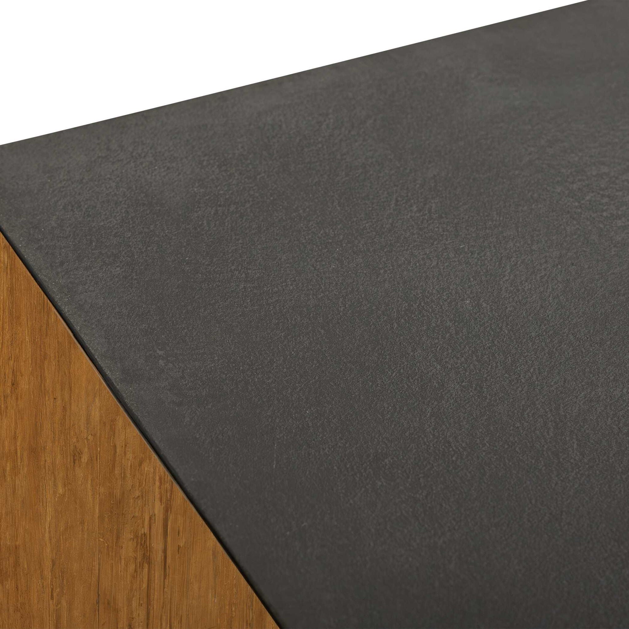 Kelvin - Modern Dining Table - Gray / Woodtone