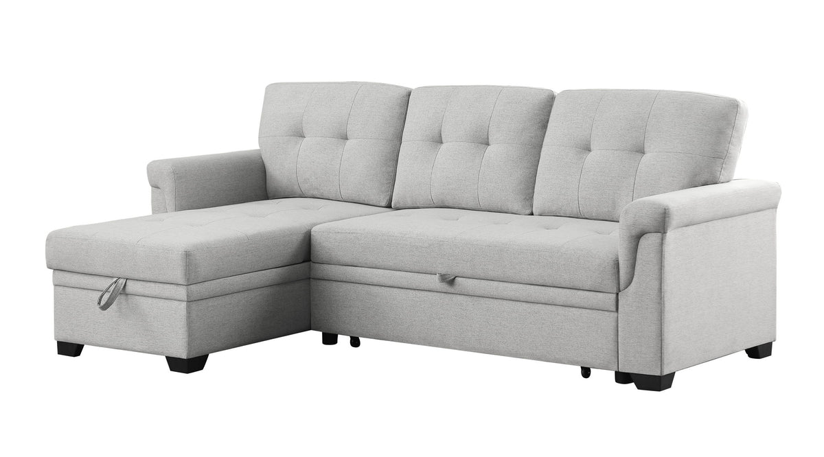 Hunter - Reversible Sleeper Sectional Sofa With Storage Chaise