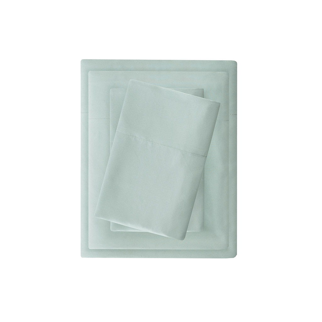 3M Microcell - Queen Luxurious Brushed Microfiber Deep Pocket Sheet Set - Seafoam