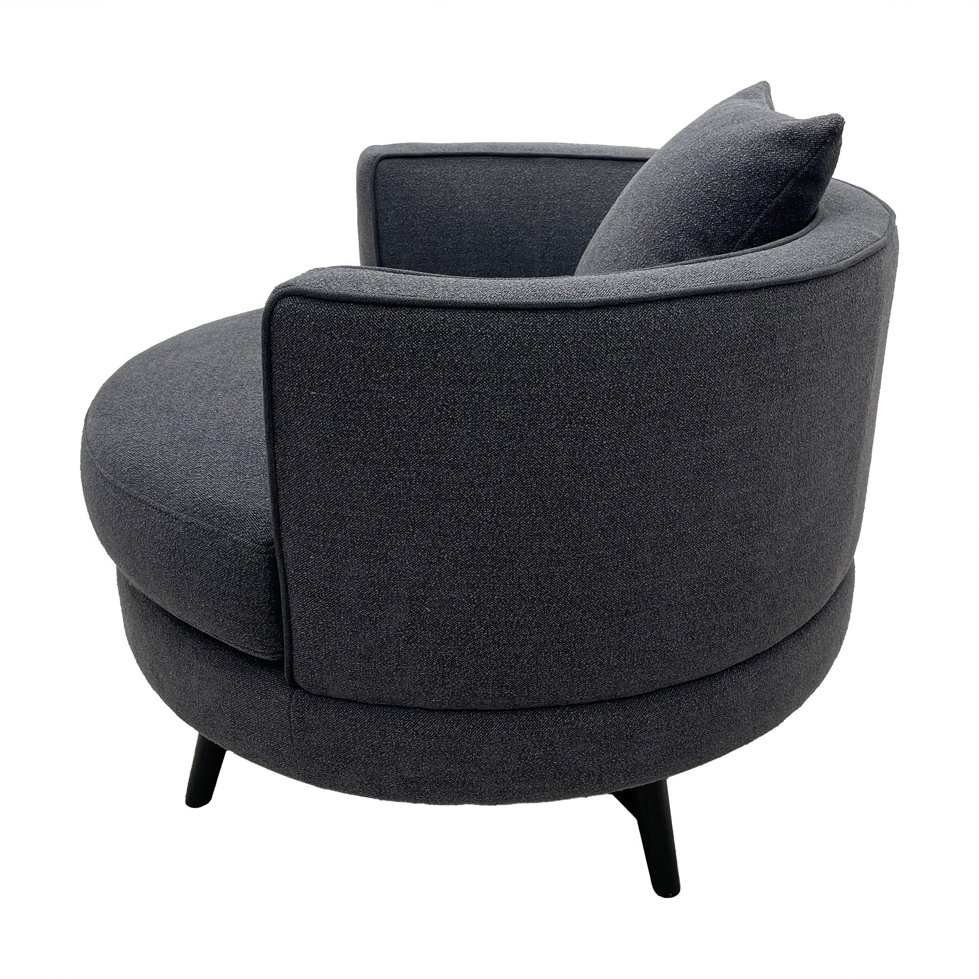 Harper - Swivel Chair - Dark Gray