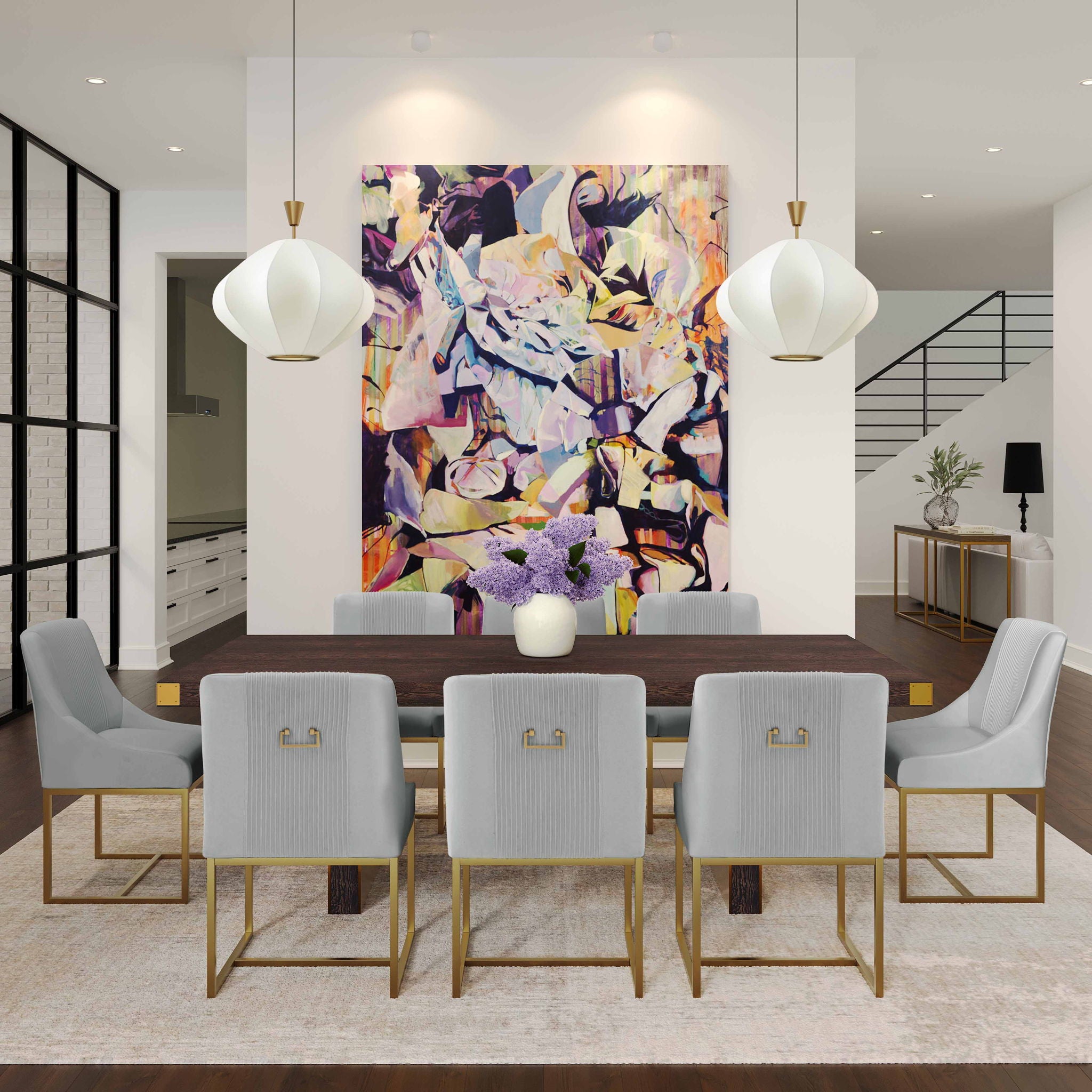 Lisa - Velvet Dining Chair