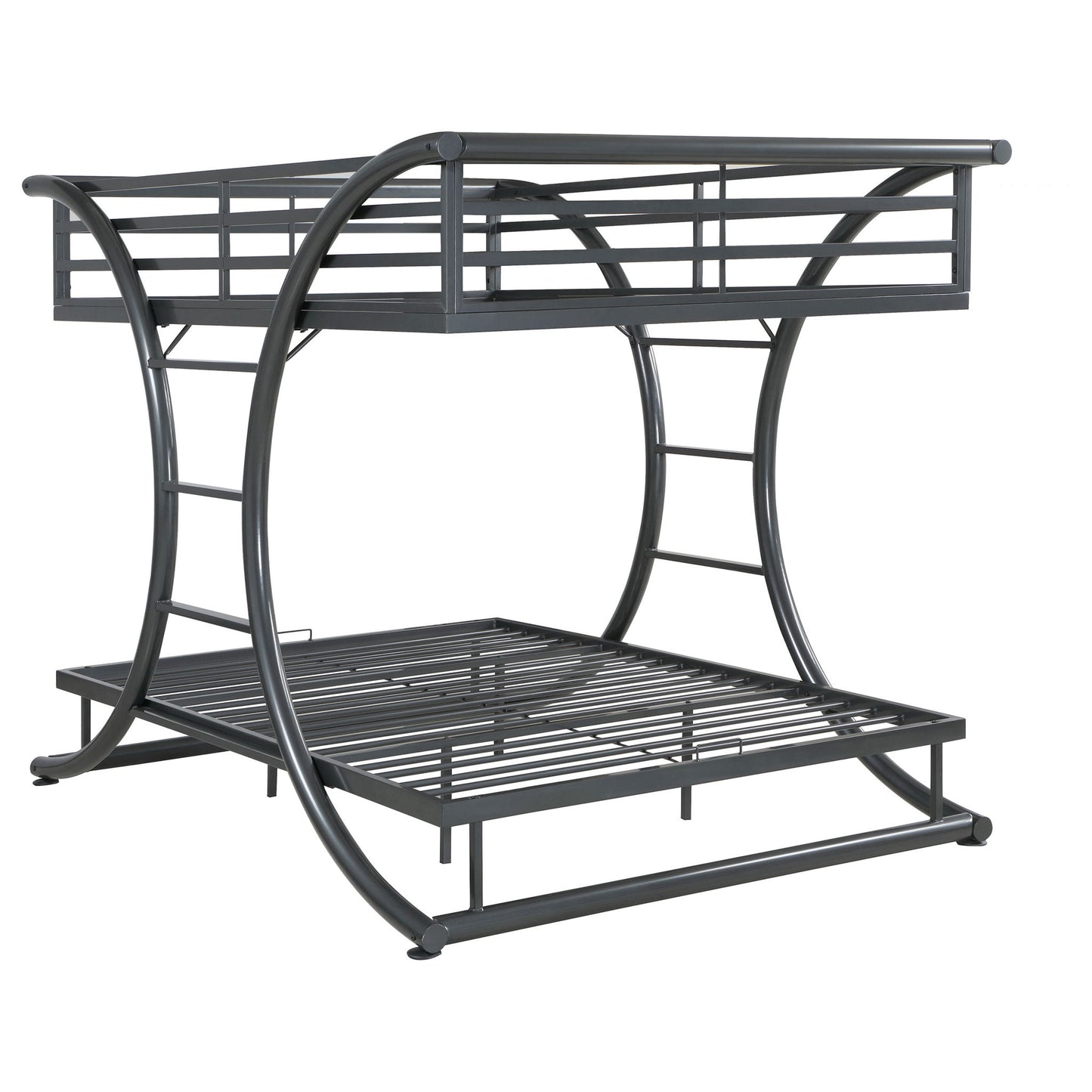 Weston - Bunk Bed Full Over Full - Gunmetal