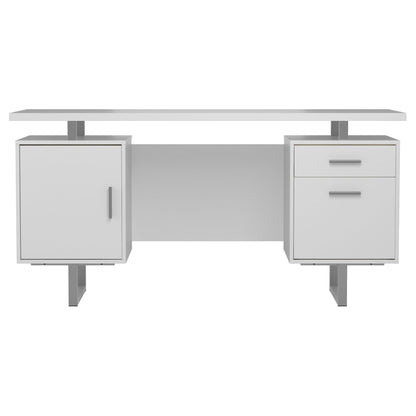Jensen - 2 Drawer Desk - White