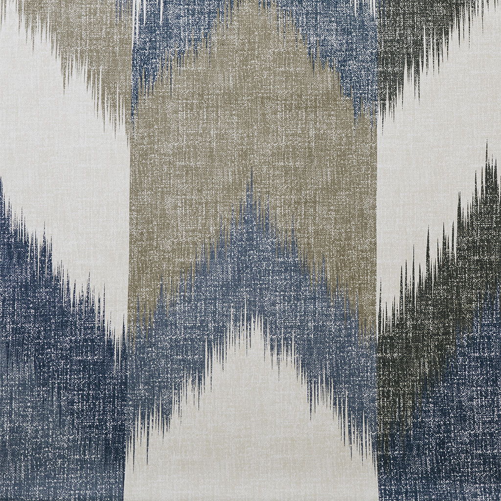 Alpine - Printed Shower Curtain - Navy
