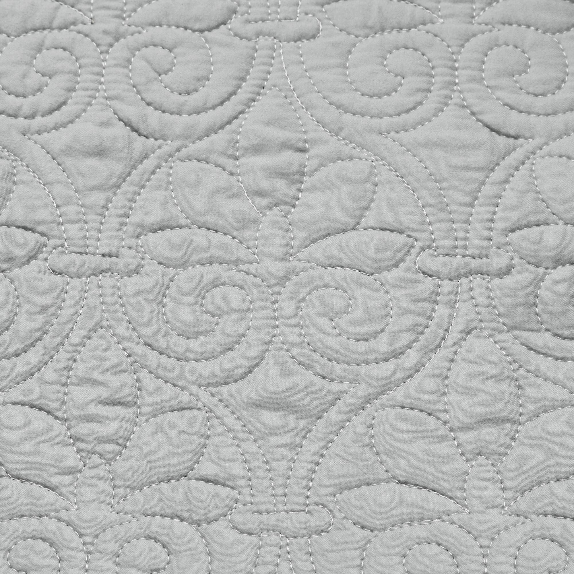 Quebec - Twin Reversible Daybed Cover (Set of 6) - Gray