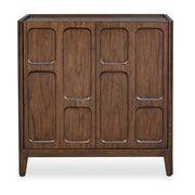 On The Block - 2 Door Cabinet - Walnut