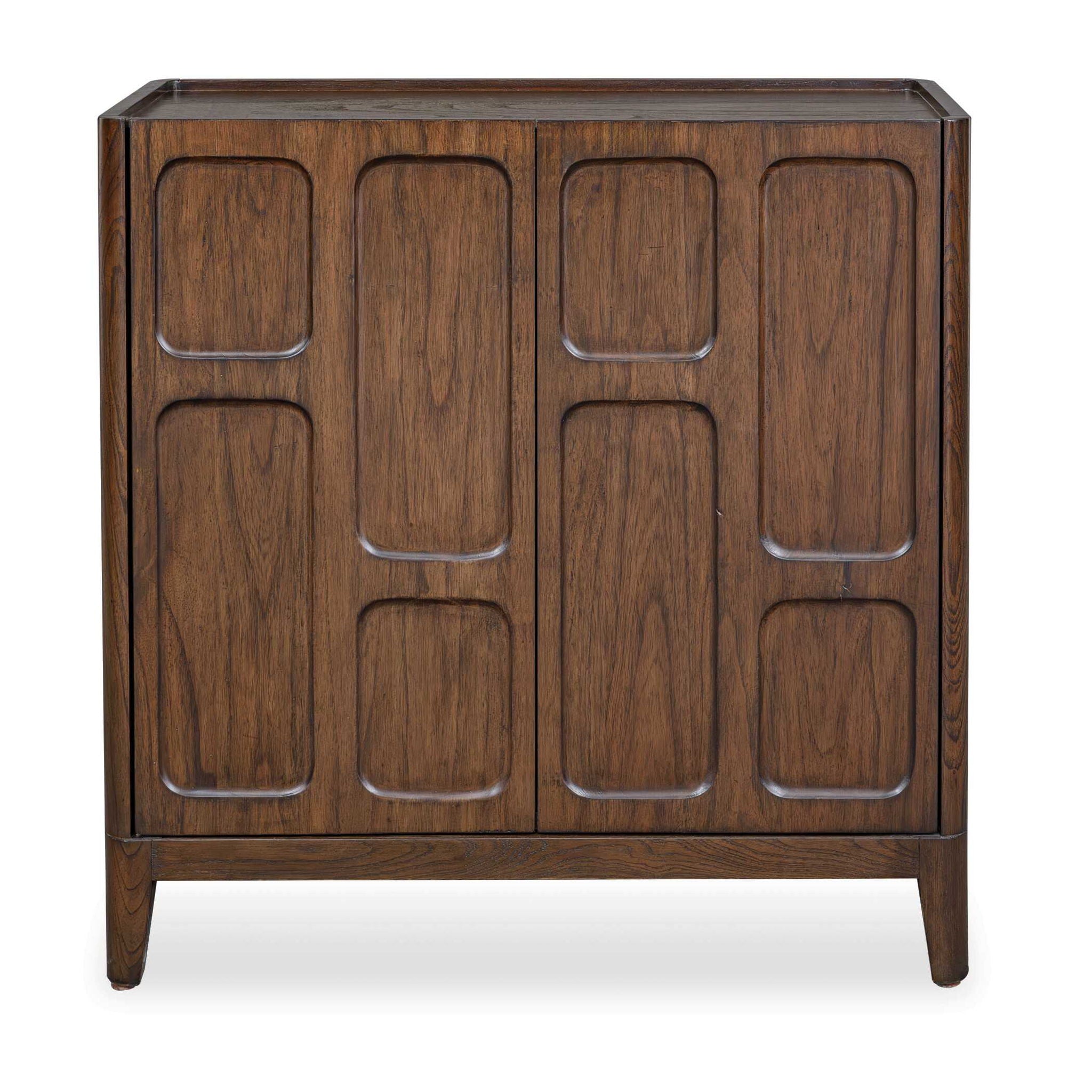 On The Block - 2 Door Cabinet - Walnut