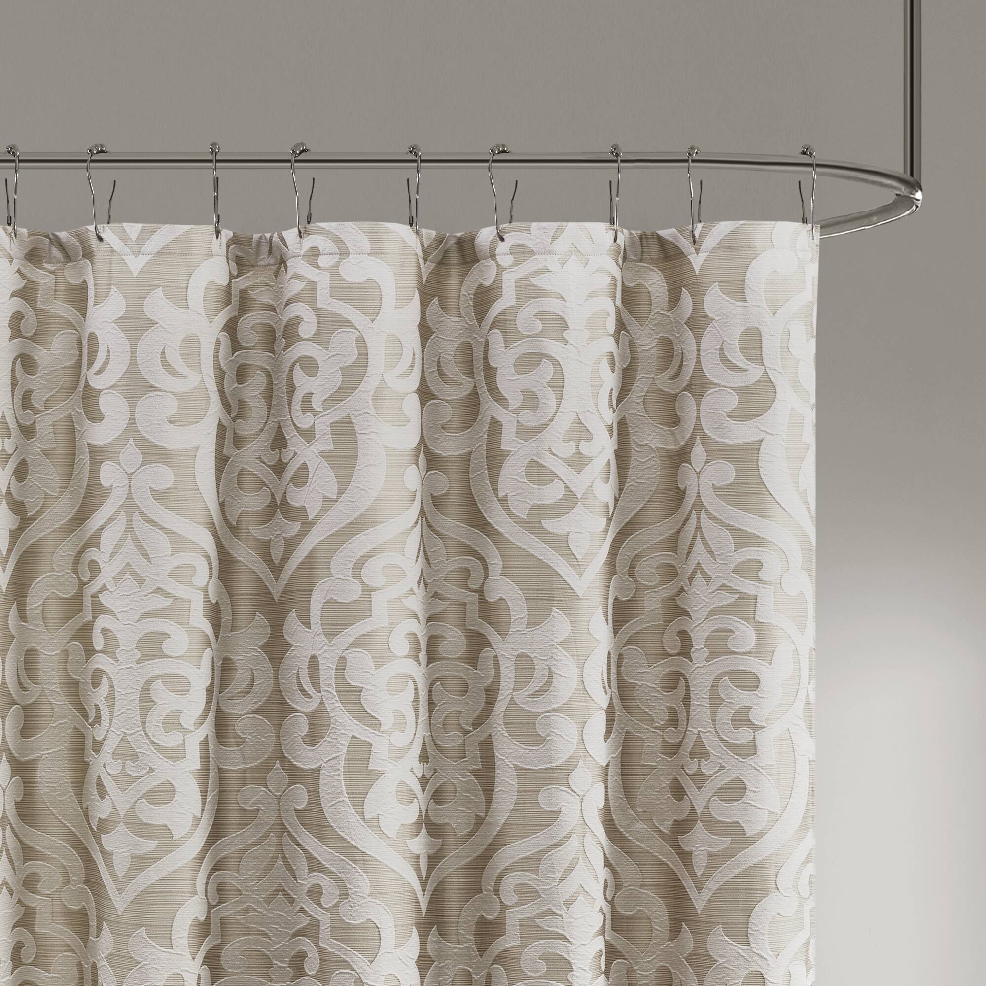 Odette - Shower Curtain - Tan