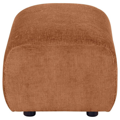 Burnett - Chenille Upholstered Ottoman