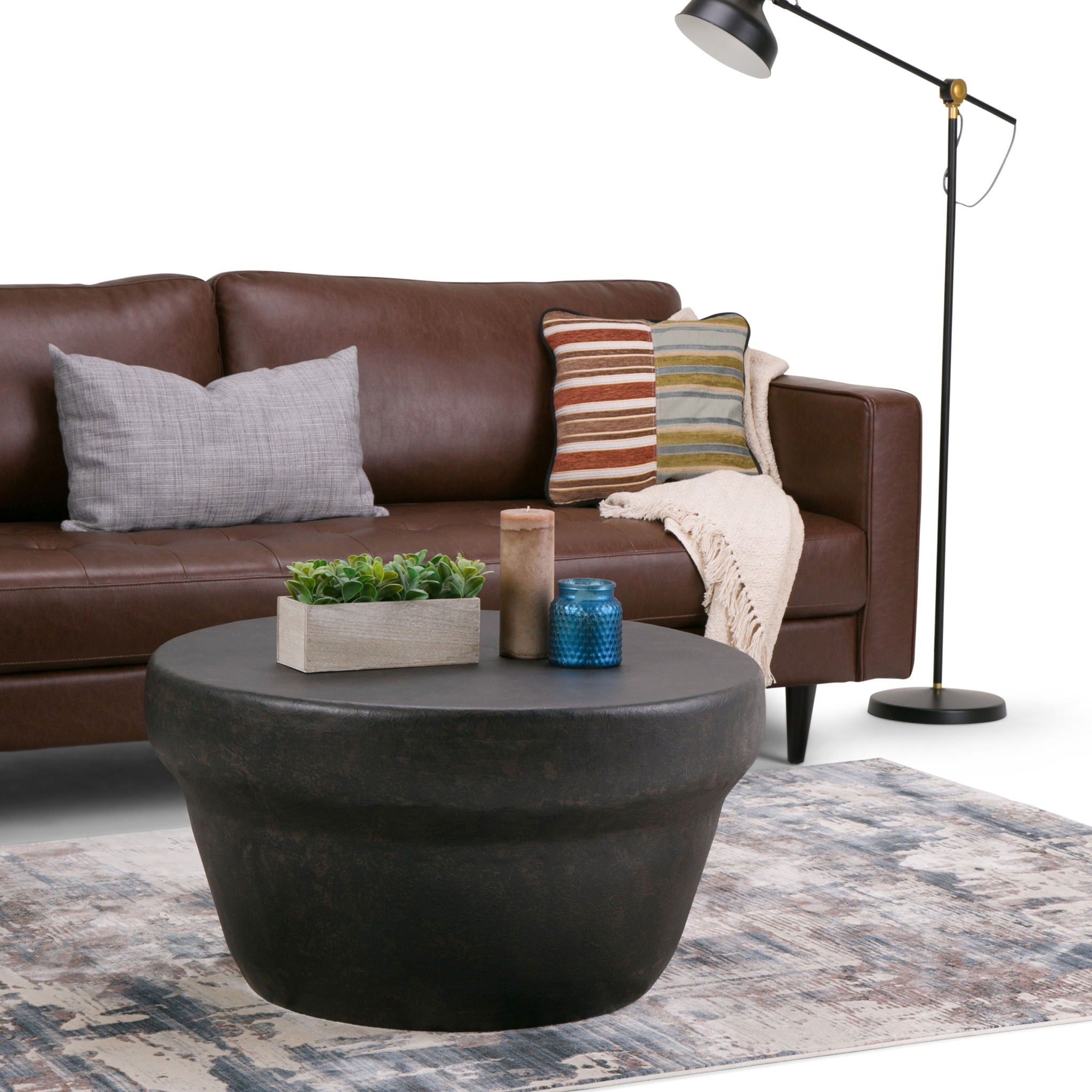Garvy - Coffee Table - Rustic Bronze