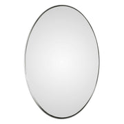 Pursley - Oval Mirror - Brushed Nickel
