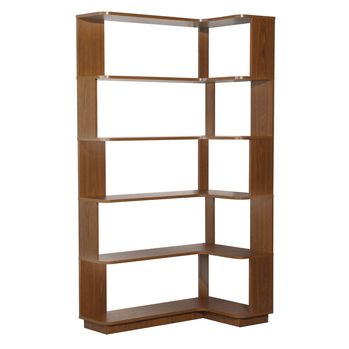 L-Shaped Design Corner Bookshelf