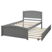 Platform Bed & Headboard, Footboard And Slat Support