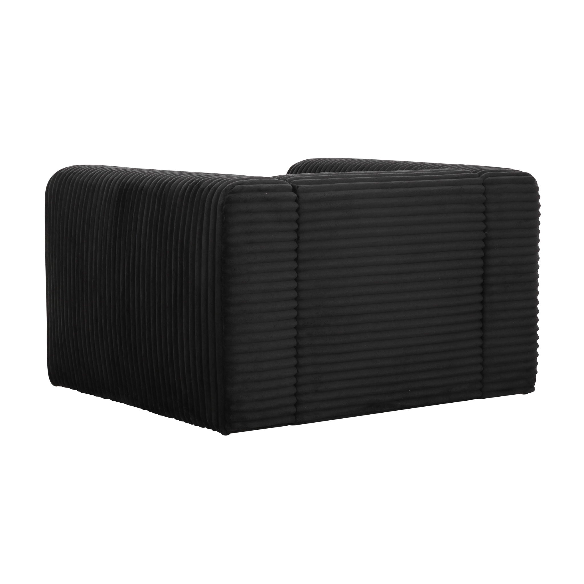 Tarra - Fluffy Oversized Corduroy Armchair