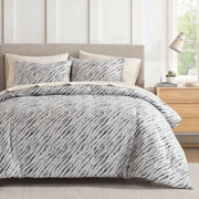 Nixon - 7 Piece King Comforter Set - Gray