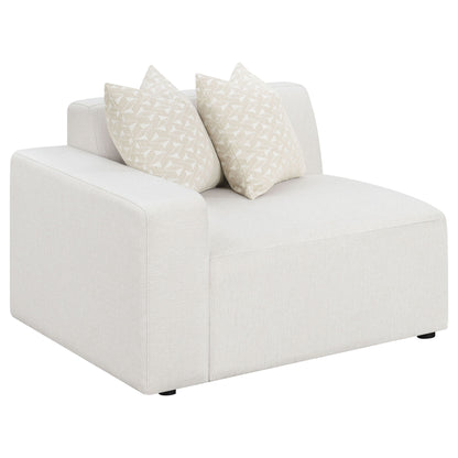 Marlowe - 7 Piece Tight Seat Modular Sectional - Ivory White