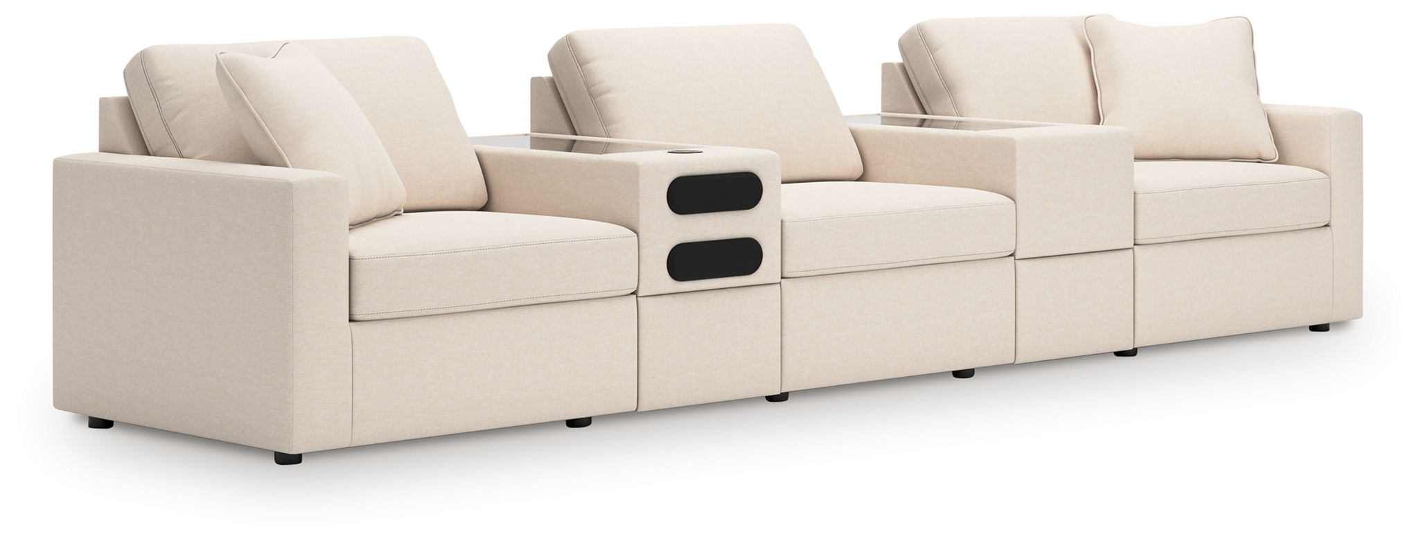 Modmax - Straight Sectional - Oyster