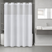 Plain Weave - Luxury Shower Curtain - White