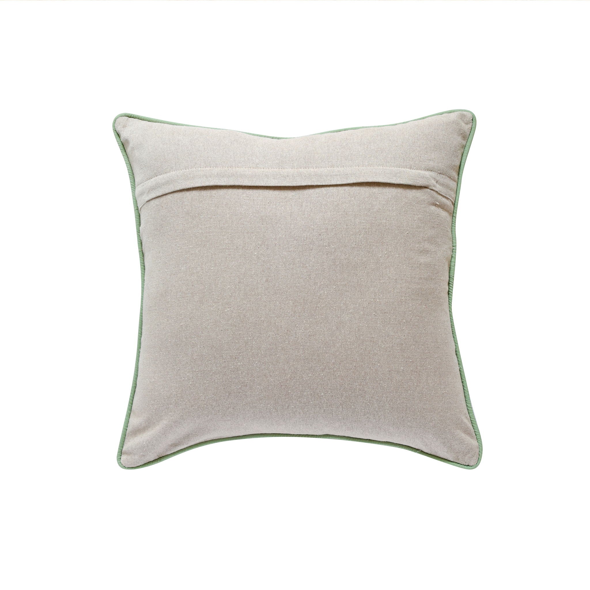 Taman - 20" Natural Cotton Accent Pillow Cover - Summer Florals