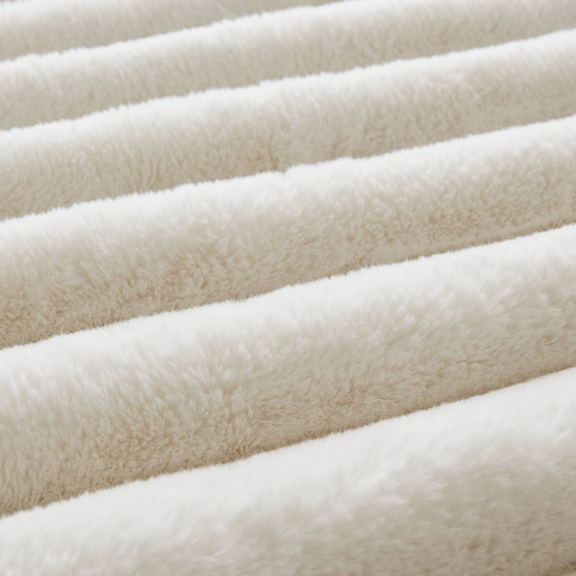 Jasmine - Full/Queen Ultrasoft Ribbed Comforter Set - Ivory