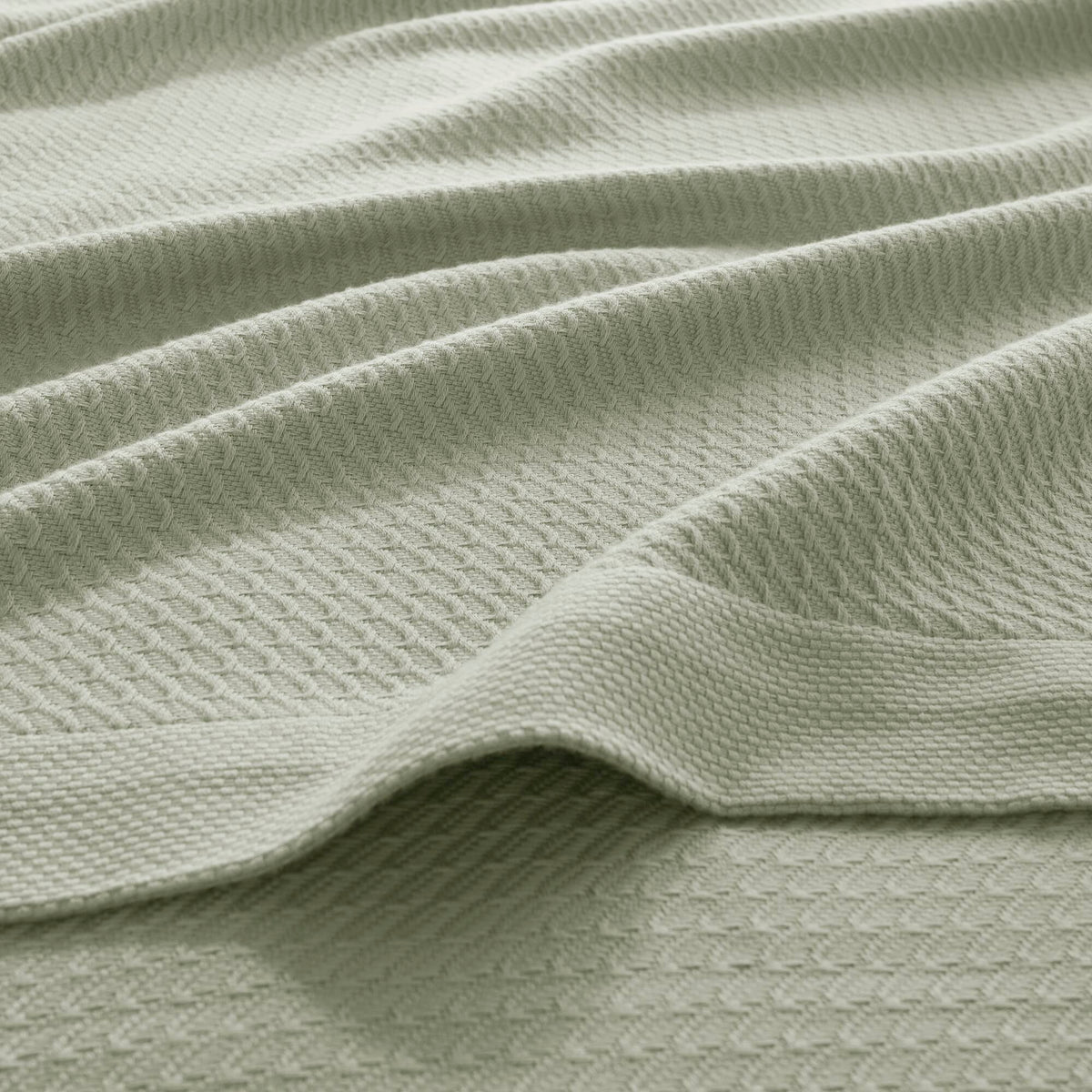 Egyptian Cotton - King Blanket - Sage Green