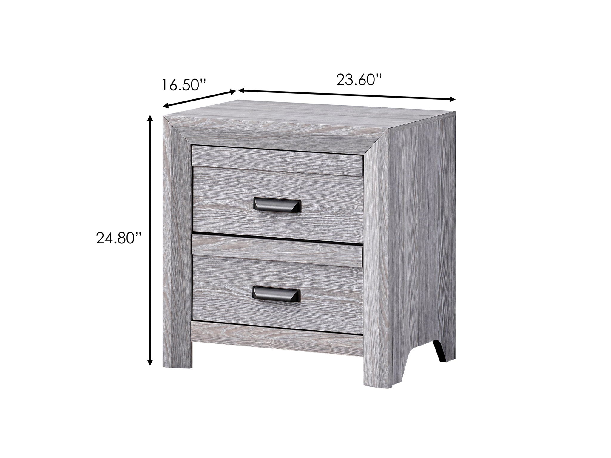 Adelaide - Nightstand - Drift Wood