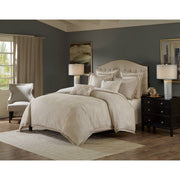 Shades of Serenity - King Comforter Set - Tan / Ivory