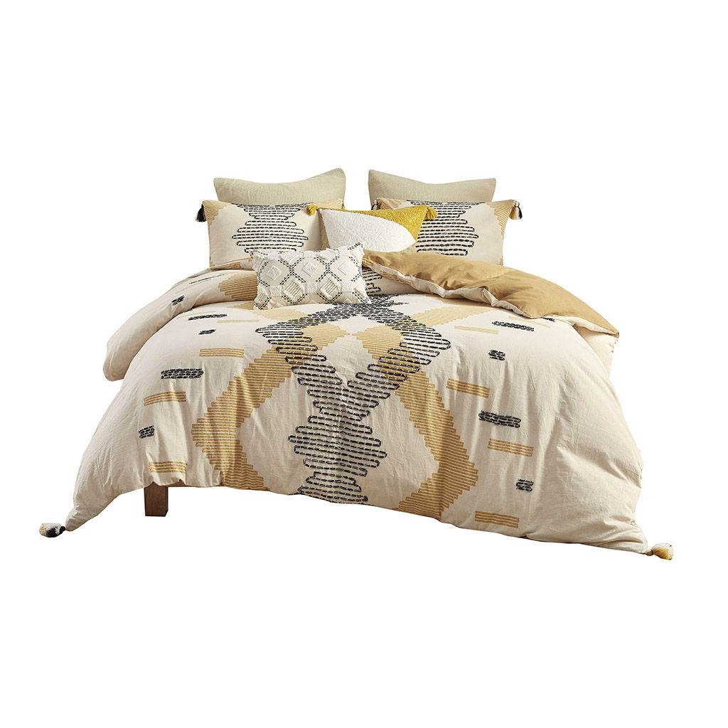 Arizona - 3 Piece Duvet Cover Set - Yellow