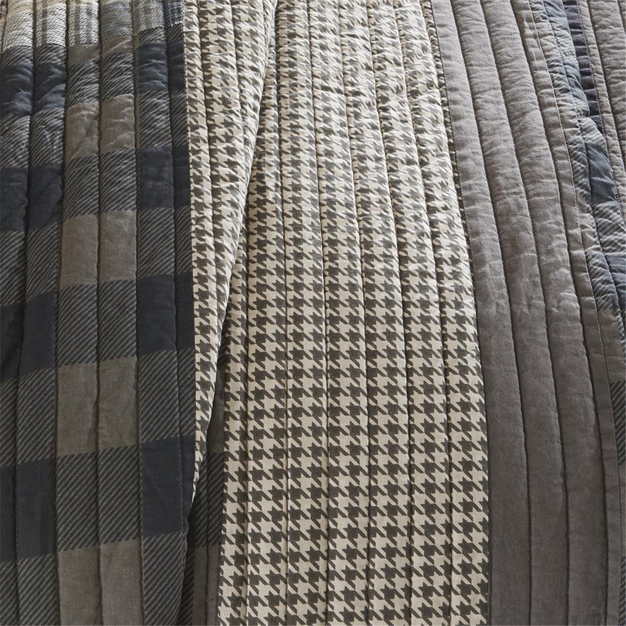 Winter Plains - Oversized Quilt Mini Set - Taupe
