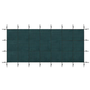 Rectangular Swimming Pool Safety Cover For Underground Pools - Green