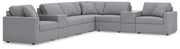 Modmax - L-Shaped Sectional - Granite