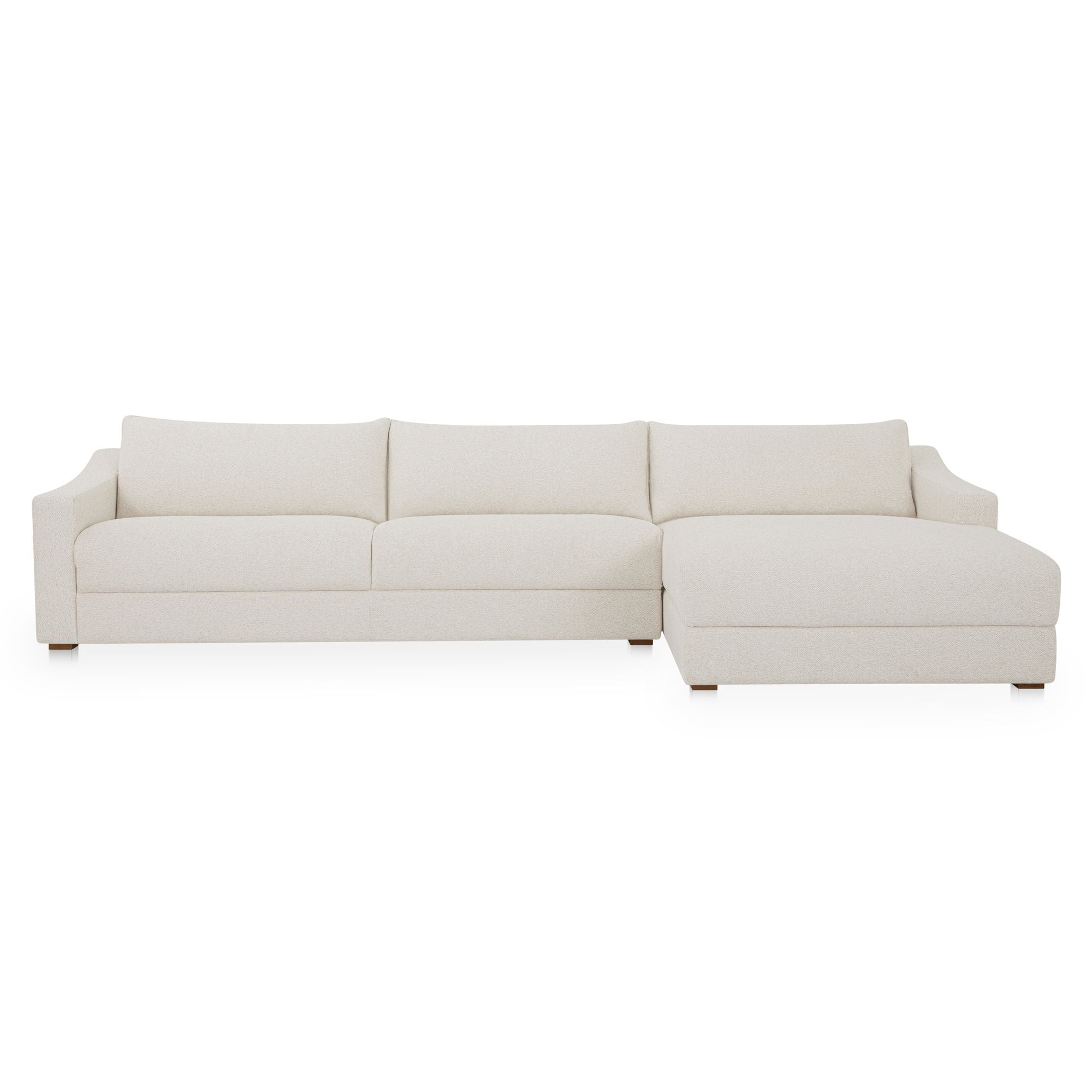 Farrow - Right Sectional - Flecked Oat