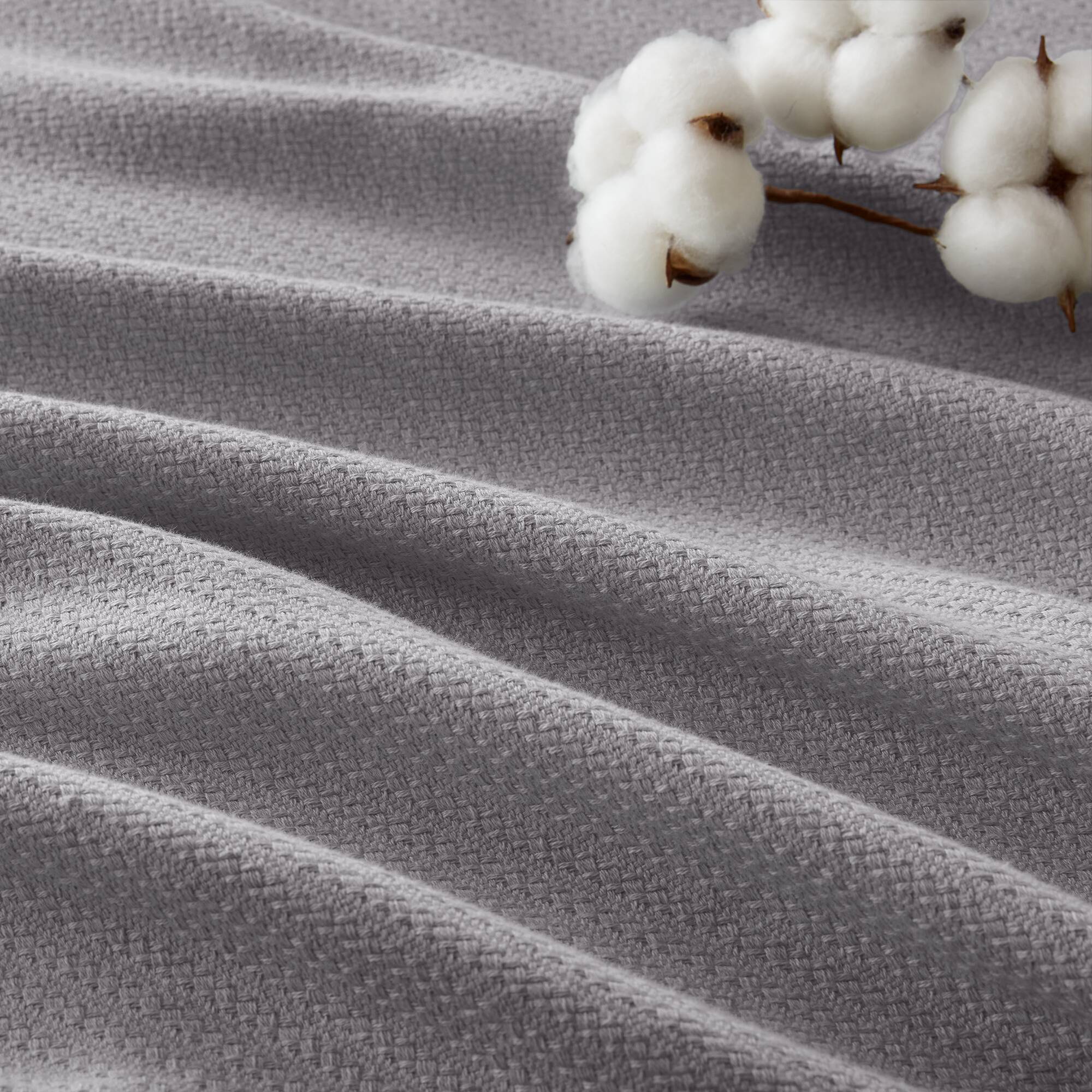 Liquid Cotton - Twin Blanket - Gray
