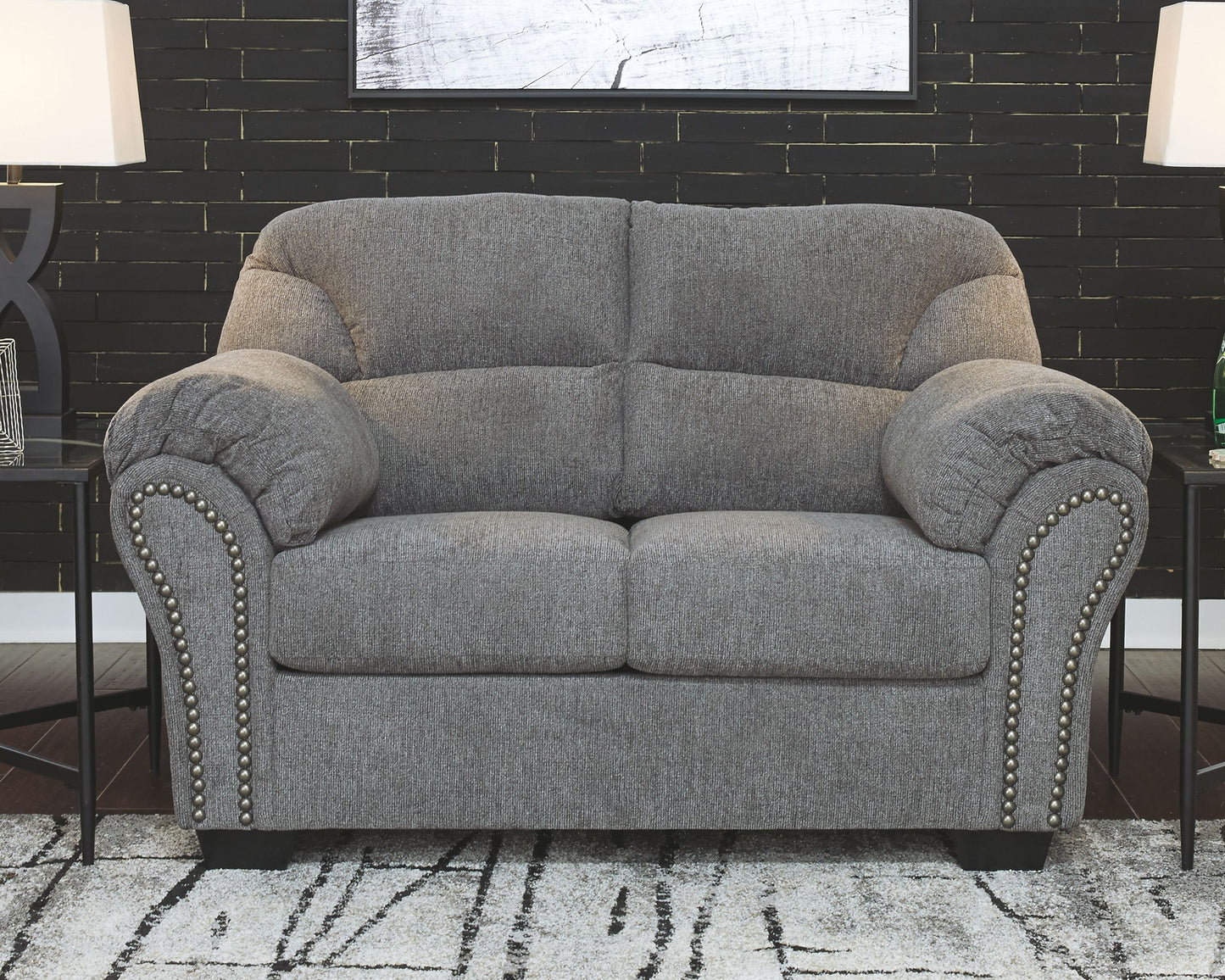 Allmaxx - Loveseat - Pewter
