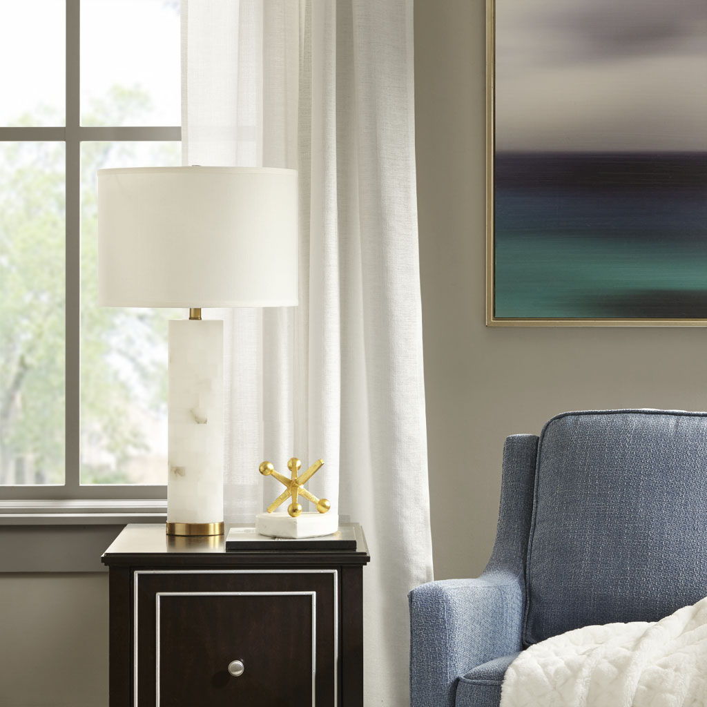 Prague - Prague Table Lamp - White