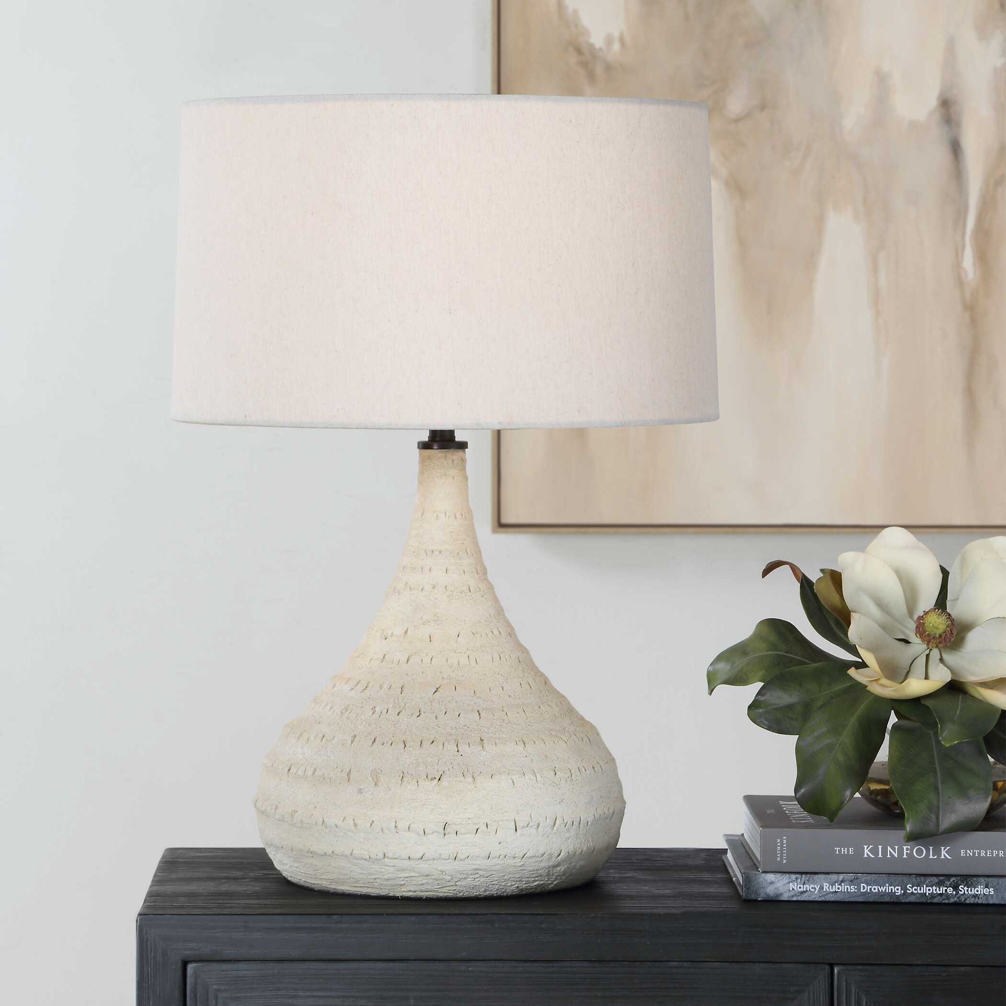 Olsen - Indoor-Outdoor Table Lamp - White