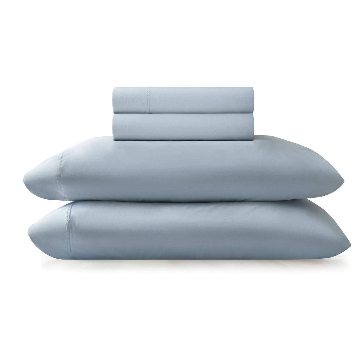 Cooling - Queen Stretch Jersey Sheet Set - Blue