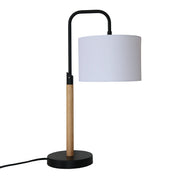Arcus Paniz - Desk Lamp With Cylinder Shade - Black