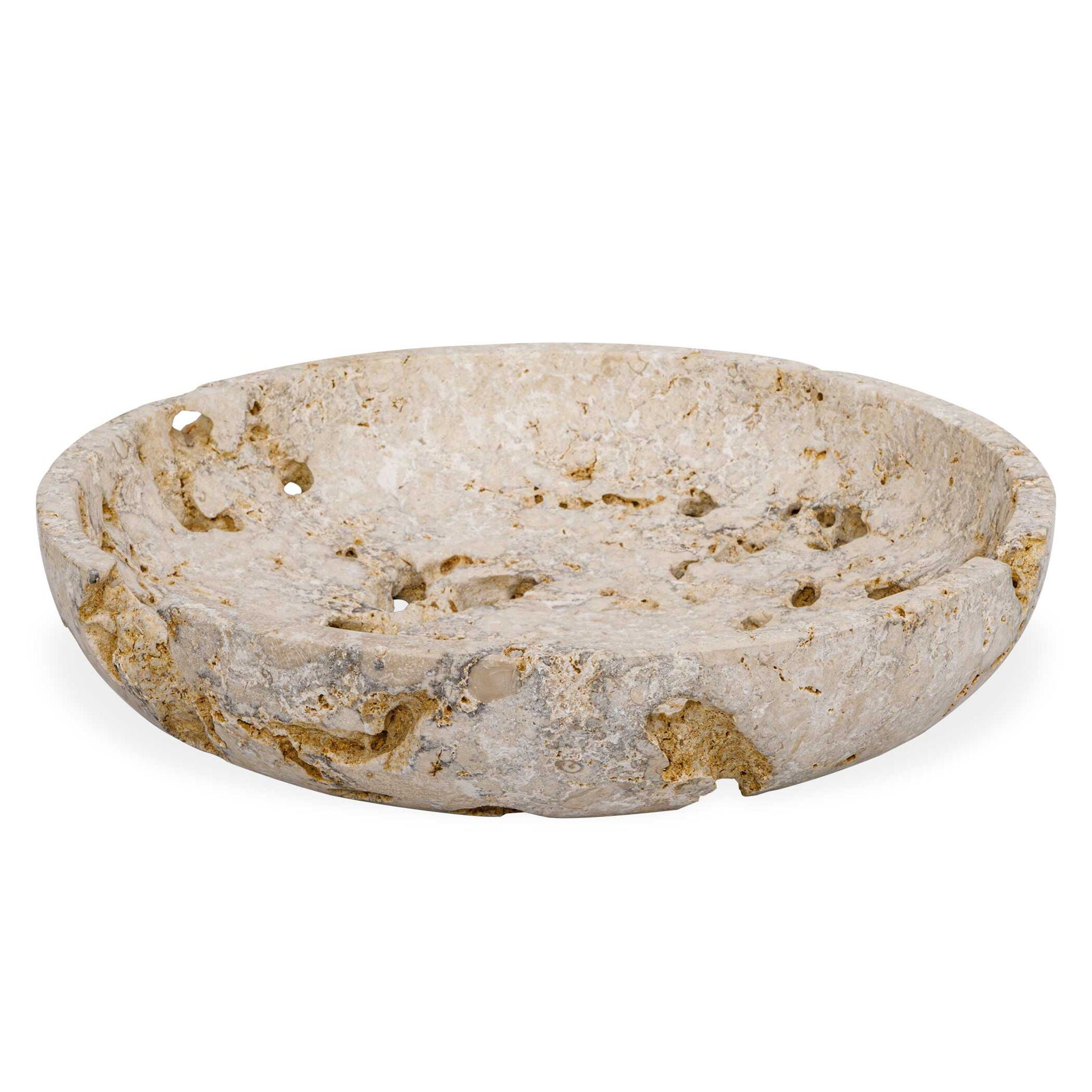 Quarried Stone - Indoor-Outdoor Bowl - Brown